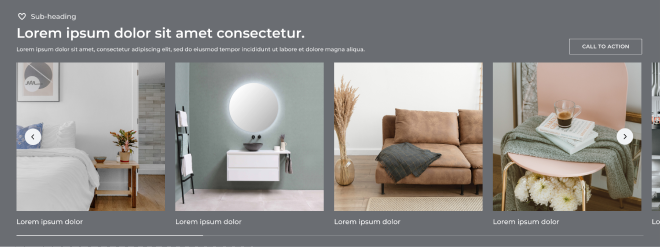 Horizontal Slider