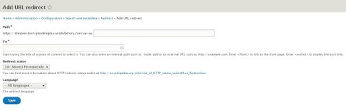 redirect