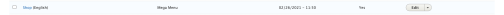 Custom Block Library list item