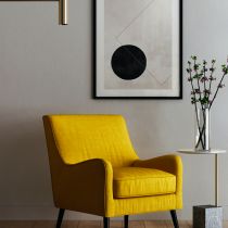 Armchair in a modern living room